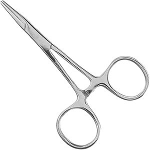 Pince à épiler manuelle en acier pour animaux de compagnie, outil de pêche, pince de serrage, outils d'épilation, pointe courbée ou droite, 12,5 16 18 cm - Product Image 4