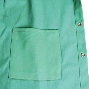 Veste de soudage ignifuge robuste à manches longues avec fermeture à boutons-pression, vêtements de sécurité industrielle, vêtements de travail OEM pour la protection contre la chaleur - Product Image 3