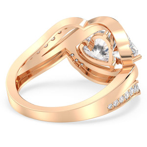 Anillo de Compromiso REYES, Plata de Ley 925, Forma de Corazón, 1.74 Quilates, Moissanita, Joyería Fina para Mujer, Superventas - Product Image 4
