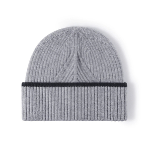 Gorros de punto personalizados con logo OEM al por mayor, gorros de invierno 100% acrílicos para adultos, proveedor a granel, gorro moderno 2026 - Product Image 6