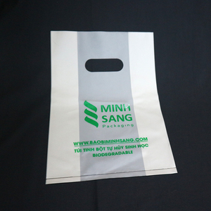 Bolsa de Compras Diseñada para un Almacenamiento Conveniente y Reutilización Repetida, con Construcción a Base de Almidón y Apariencia Minimalista y Elegante - Product Image 2