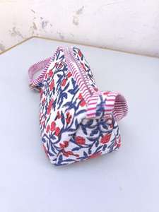 Sac à bandoulière matelassé en coton pour femme, style bohème, imprimé floral, lavable, écologique, sacoche d'été simple - Product Image 5