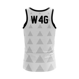 Débardeur de sport personnalisé pour homme, haute qualité, écologique, séchage rapide, respirant, tricoté 160 g/m², logo imprimé sur le devant, gilet de gym - Product Image 3