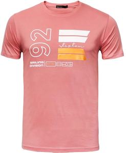 เสื้อยืดผ้าฝ้ายหลากสีสำหรับผู้ชายเสื้อยืดกีฬาแขนสั้นทรงพอดีตัวโลโก้100% กำหนดเองสำหรับฤดูร้อน - Product Image 5