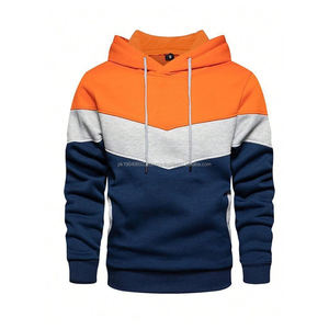 Dernier design de sweat-shirts à capuche pour hommes, fabricant de vêtements personnalisés, hauts décontractés d'hiver, pull à capuche épais en polaire pour hommes - Product Image 2