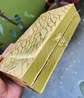KAKA ENTERPRISES Zilver verguld handgemaakt lichtgewicht kommenset met 2 lepels |   Modern Duits design koninklijke gouden geschenkdoos voor een cadeau