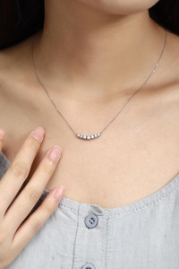 Collar de Diamantes Cultivados en Laboratorio de Buena Calidad, Perfecto para Compromiso, Cumpleaños o Boda, Disponible a un Precio Accesible - Product Image 6