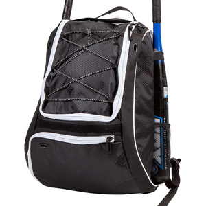 Bolsa de Béisbol Personalizada, Mochila para Equipo de Softbol, Morado y Negro, Bolsa de Transporte para Casco y Guante, para Entrenamiento y Viajes - Product Image 6