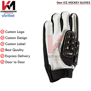 Guantes de Hockey sobre Hielo Personalizados, Transpirables, para Entrenamiento y Partido, Antideslizantes, Suministro OEM - Product Image 3