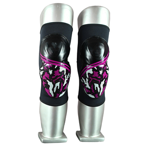 Protège-genoux rembourrés jaunes camouflage personnalisés pour basketball et football, anti-collision, élastiques, protection des articulations, paire - Product Image 6