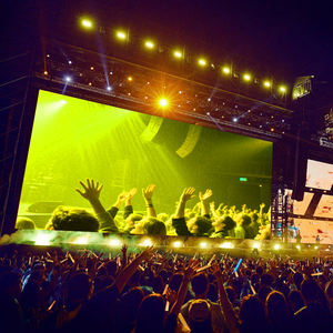 500x500mm/500x1000mm écran LED de publicité extérieure pour poteau lumineux <span class=keywords><strong>Live</strong></span> <span class=keywords><strong>Cricket</strong></span> Match affichage centres commerciaux magasins de détail IP65 - Product Image 2