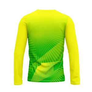 Camisetas de Manga Larga con Cuello en V para Hombre, Diseño Personalizado, Tallas Grandes, Transpirables, Antiencogimiento, Ecológicas, Corte Regular - Product Image 2