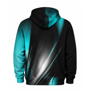 <b>Men's</b> Heat-Transfer Printed Fleece Pullover Style Casual Streetwear Custom Logo Design Long Sleeves Side Pocket <b>Hoodie</b> 3D - Product Image 2