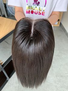 Precio al por mayor de hueso sedoso recto vietnamita Remy extensión del pelo Super doble dibujado peluca Frontal completa - Product Image 2