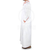 Nouvelle Collection – Robe de Soirée/Formelle Homme Élégante à Manches Longues, Coupe Droite, Qualité Supérieure, Unie, Légère et Respirante 100% Coton