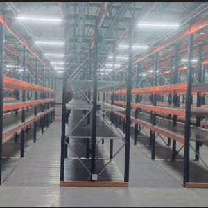 Rodillos para estanterías RSW, sistema de almacenamiento de acero estructural soportado por estanterías, solución de estanterías industriales de alta resistencia, apilables - Product Image 1