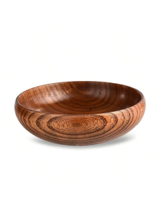 New Excellent Quality Enamel Printed Wooden Serving Bowl <b>Dinnerware</b> Bowls Available at Wholesale Price From India - Product Image 5
