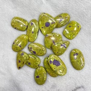 ลูกปัดพลอยสีเขียวธรรมชาติคุณภาพสูง ATLANTASITE เปลี่ยนสีได้  สั่งซื้อขั้นต่ำ - Product Image 2
