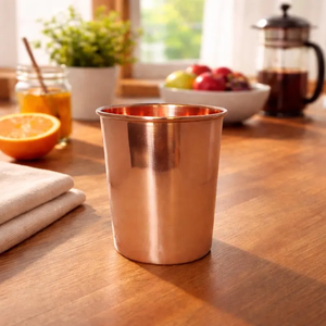 Taza de Cobre Martillado de Primera Calidad, Diseño Creativo y Novedoso, Diferentes Estilos Disponibles, Hecha de Metal Ecológico - Product Image 1