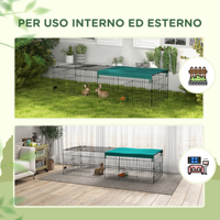 Poulailler extérieur pour poulets de plein air, grande volière mobile pour poules, en stock