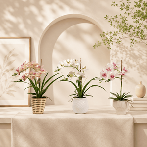 Fiori Decorativi di Orchidea Phalaenopsis per Interni di Ville e Appartamenti - Product Image 2