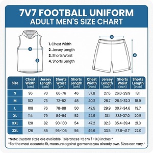 Polyester Spandex Men 7v7 Jerseys Sleeveless Hooded Shirt Athletic Shorts Set Quick Dry Breathable Football Training Kits - Product Image 6