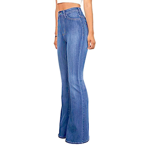 Jeans de Mezclilla de Cintura Alta, Corte Recto, Desgastados, Lavado Claro, Largura al Tobillo, Pantalones Casuales para Mujer, Estilo Vintage, Tela de Algodón, para Primavera - Product Image 5