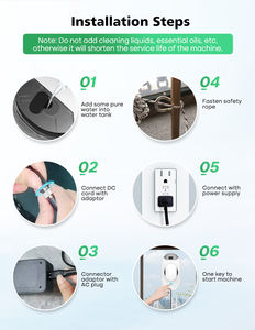 Nouveau robot de nettoyage de vitres entièrement automatique et écologique pour hôtels et foyers, contrôlé par application, navigation intelligente électrique, double réservoir d'eau - Product Image 6