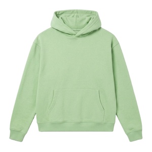 เสื้อฮู้ดดี้แฟชั่นขายส่ง ทรงโอเวอร์ไซส์ สำหรับผู้ชาย รับสกรีนโลโก้ เสื้อฮู้ดดี้โอเวอร์ไซส์ผู้ชาย ผ้าโพลีเอสเตอร์คอตตอน สไตล์ใหม่ - Product Image 1