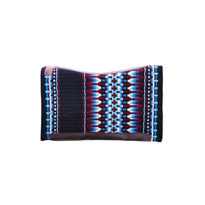 Almohadilla de Silla de Montar Occidental de Cuero Hecha a Mano con Diseño de Última Generación, Personalizable, de Lana Australiana y Algodón con Brillo, de Alta Calidad para Equitación - Product Image 2