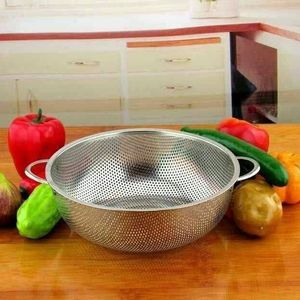 Colador Profesional de Acero Inoxidable para Aplicaciones Comerciales y Domésticas de Colado y Lavado de Alimentos - Product Image 2