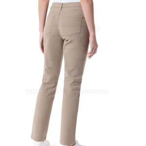 Custom Casual Winter <b>Women</b> <b>Jeans</b> Pants 100% Cotton Eco-Friendly High Quality with Factory Direct Supply and Private Label - Product Image 4
