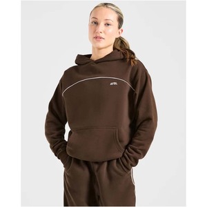 Women's <b>Black</b> Cropped Hoodie Solid Color Full Sleeve Casual Streetwear <b>Sweatshirt</b> with Logo Print Front Autumn Wear - Product Image 5