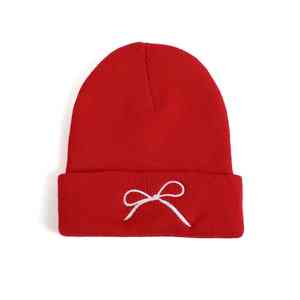 Gorro de invierno personalizado, gorro tejido con bordado 3D de personaje de dibujos animados, suave, transpirable e impermeable. - Product Image 3