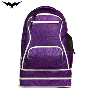 Sac à dos de cheerleading personnalisé grand format, sublimé, pailleté, avec strass, logo d'équipe, haute qualité, avec fermeture éclair, imperméable - Product Image 1