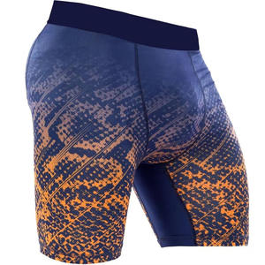 Pantalones Cortos Deportivos Casuales Personalizados para Hombre, de Secado Rápido, para Gimnasio y Fitness, de Lona, Compresión, Teñido Liso, para Verano - Product Image 2