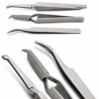Pince de maintien orthodontique à action inversée en acier inoxydable, forceps angulaire pour le traitement de collage dentaire