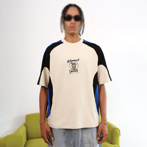 Camisetas de Hombre con Estampado Completo en la Espalda, Estilo Y2K, Ropa Urbana, Fabricante de Ropa, Mangas Cortas, Cuello Redondo, Algodón, Camiseta con Gráficos - Product Image 2