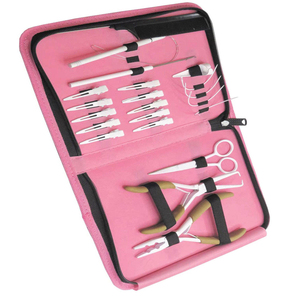 Kit de alicates para extensiones de cabello con múltiples herramientas de estilismo para profesionales de salones, peluqueros y centros de formación en belleza - Product Image 6