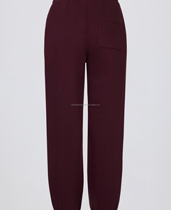 Sweat-shirt en molleton 100 % coton 320 g imperméable pour femme, imprimé floqué, style doux brodé, avec logo court sur le devant, idéal pour l'hiver - Product Image 4