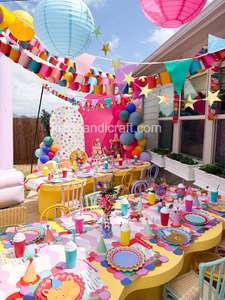 Chaises en rotin faites à la main pour enfants, pour fêtes, anniversaires, mariages, baby showers, décoration de fête rustique bohème - Product Image 3
