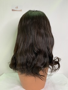 100% extensions de cheveux humains perruque sans colle avec HD pour suisse pour dentelle frontale origine Vietnam Style droit - Product Image 3