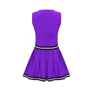 Tenue de match professionnelle Solid Trader, haute élasticité, style moderne, tissu durable, finition élégante, uniforme de cheerleading - Product Image 2