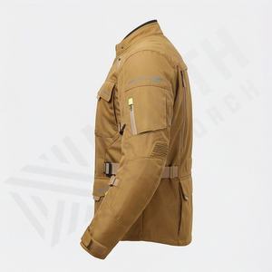 แจ็คเก็ตมอเตอร์ไซค์หนังวัวแท้พรีเมียมรุ่นใหม่ ทรงเข้ารูป สวมใส่สบาย มีไซส์พลัส สำหรับขี่ในฤดูหนาว สีสันปรับแต่งได้ - Product Image 3