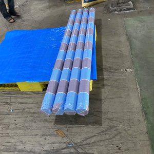 ผ้าตาข่ายสีน้ำเงินแบบม้วน กว้าง 58/60 นิ้ว น้ำหนักปานกลาง ระบายอากาศได้ดี ทอแน่น กันลม ผ้าใบกันน้ำ วัสดุสิ่งทอสำหรับบ้าน ย้อมสีพื้น - Product Image 1