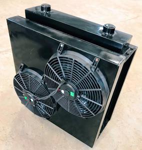 Échangeur de chaleur à ailettes en aluminium, refroidisseur d'huile haute précision pour station d'énergie hydraulique AH0607 220V - Product Image 3