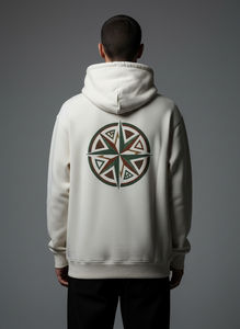 Sweat à capuche unisexe en molleton de coton épais 380 g/m², personnalisable avec votre propre logo, de haute qualité, écologique et respirant, idéal pour l'automne - Product Image 2