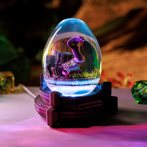 Lamp custom resin, Snolax lamp resin, custom night light, po.ke.mon lamp epoxy, art deco lamp, Personalized gift, Handmade gift - Product Image 1