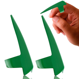 Good Supplier In Green Color Hair Styling Uses Hair <b>Braids</b> Parting & Sectioning Rings Set Stainless Steel Stitch <b>Braid</b> Tools - Product Image 1