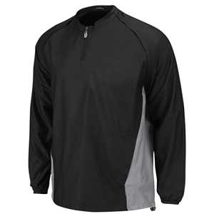 Veste de baseball unisexe pour adultes à manches longues, col ras du cou, fermeture éclair quart de tour, séchage rapide, idéale pour l'hiver et la salle de sport, vente en gros OEM - Product Image 5